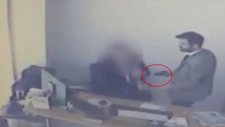 Tıp Bayramı'nda doktora gasp kamerada
