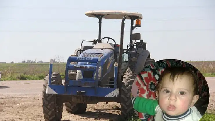Traktörle 2 yaşındaki kuzeninin üzerinden geçti