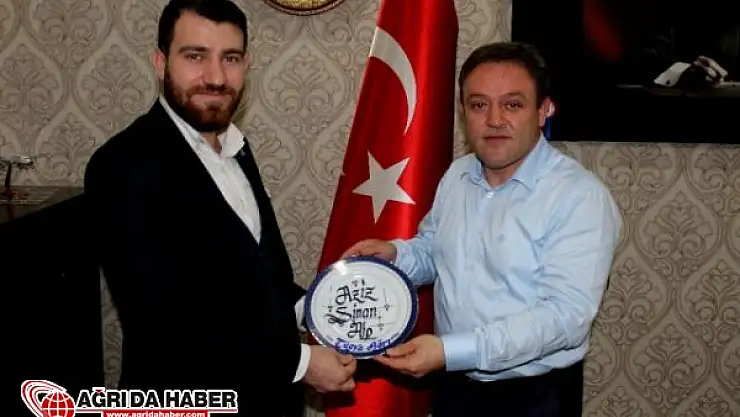 Tügva Ağrı'dan Gençlik Hizmetleri ve Spor İl Müdürü Alp'e ziyaret
