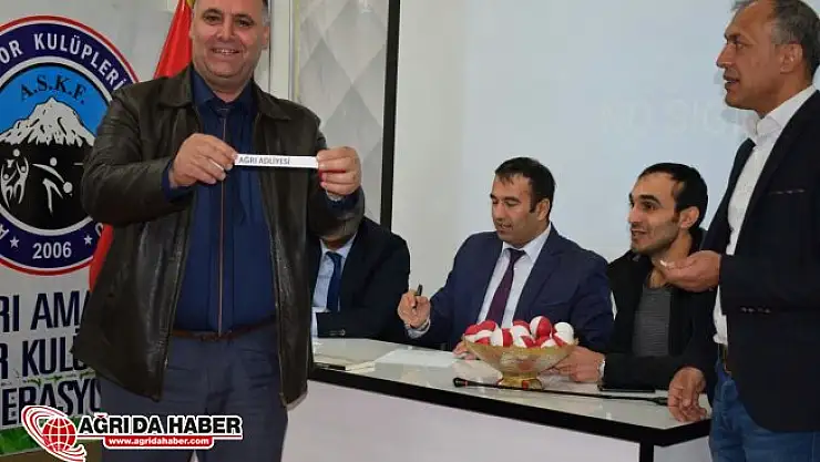 Ağrı'da 8. Kurumlar Arası Futbol Ligi Kuraları Çekildi