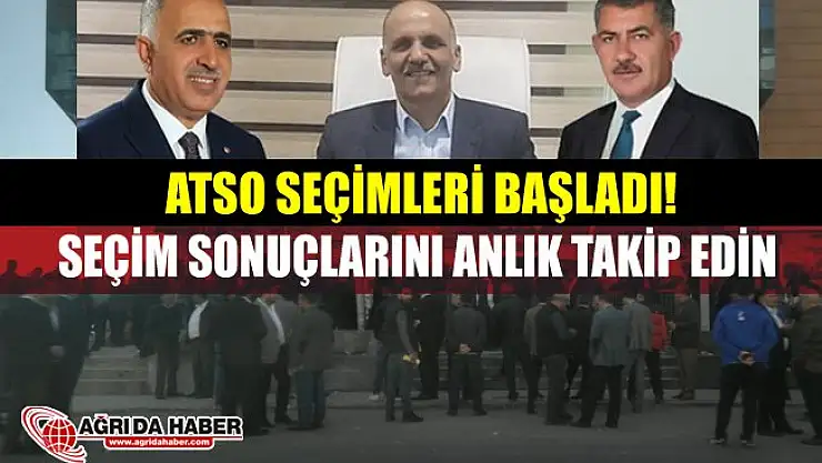 ATSO 2018 Seçimlerinde Oy verme işlemi başladı!