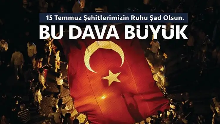 Ağrı Valisi Süleyman Elban 15 Temmuz Demokrasi ve Milli Birlik Günü'nü Kutladı