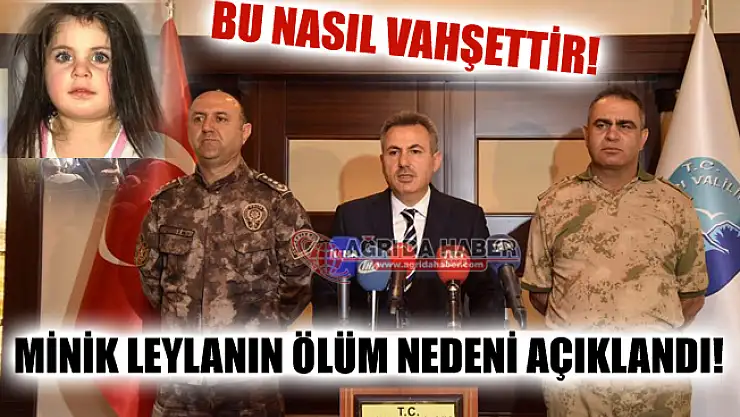 Minik Leyla'nın Ölüm Nedeni Açıklandı! işte tüm detaylar...