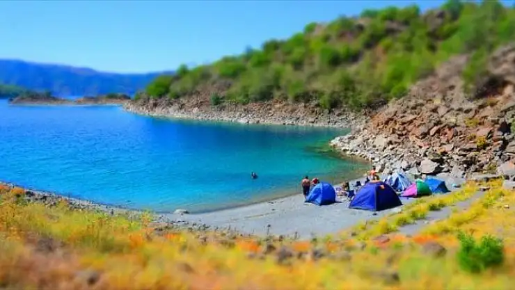 Tatilcilerin yeni durağı Martı Adası