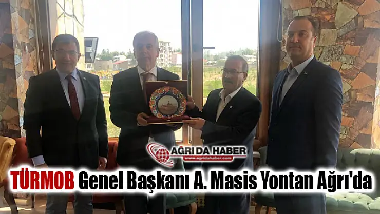 TÜRMOB Genel Başkanı A. Masis Yontan Ağrı'da ki muhasebeciler biraraya geldi
