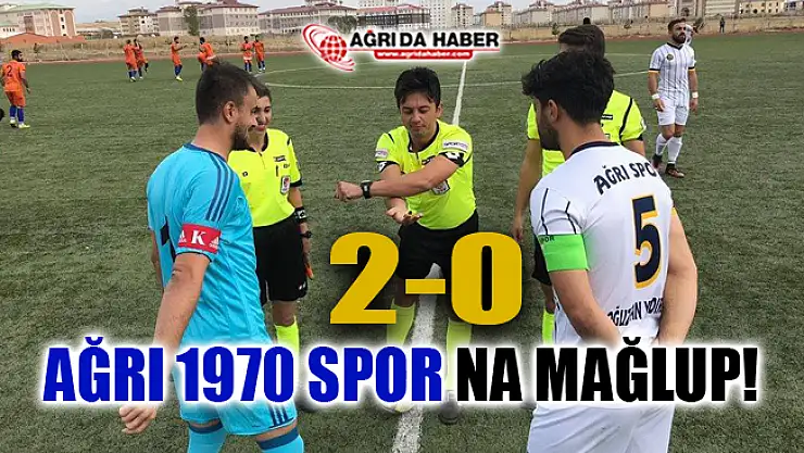 Ağrı 1970 spor 1955 Batman Belediyespor'u  2-0 yendi