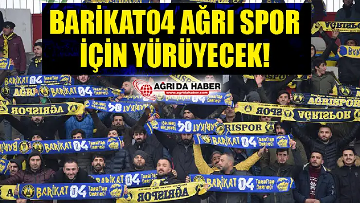 Barikat04 Taraftar Grubu Yarın Ağrı 1970 Spor İçin Yürüyecek