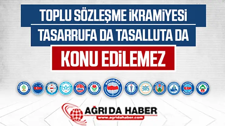 Memur-Sen Ağrı Toplu Sözleşme İkramiyesi Konulu Açıklama Yaptı