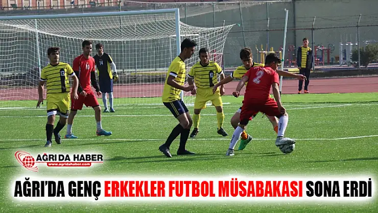 Ağrı'da Genç Erkekler Futbol İl Birinciliği Müsabakaları Sona Erdi