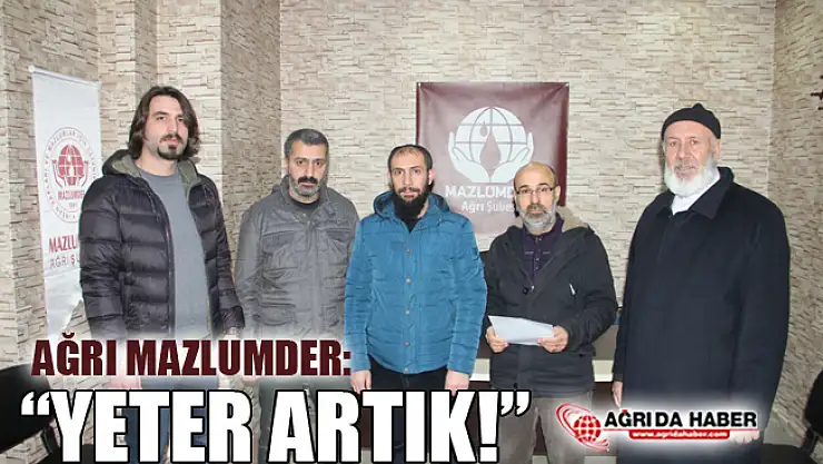 Ağrı Mazlumder: ൤ Şubat Mahkumları Derhal Serbest Bırakılsın"