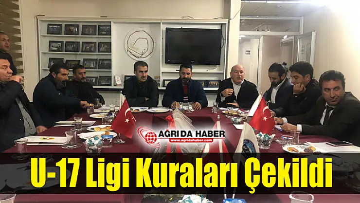 2018-2019 Futbol sezonu U-17 Ligi Kuraları Çekildi