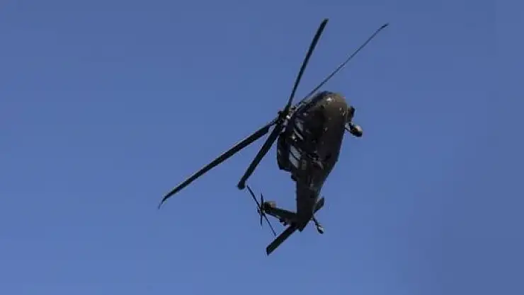 Rusya'da askeri helikopter düştü!