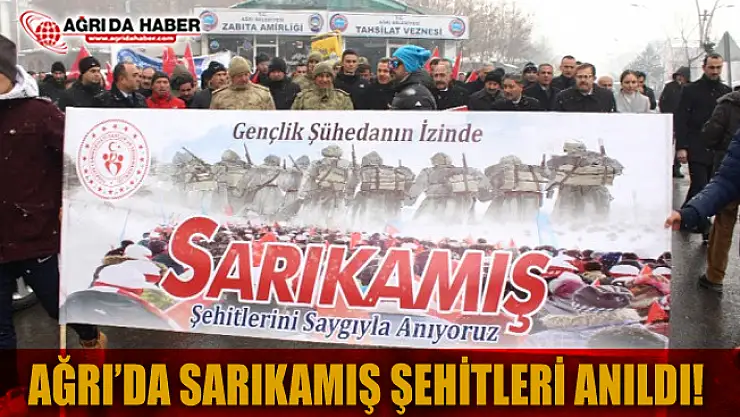 Ağrı'da Sarı Kamış Şehitleri Anıldı!