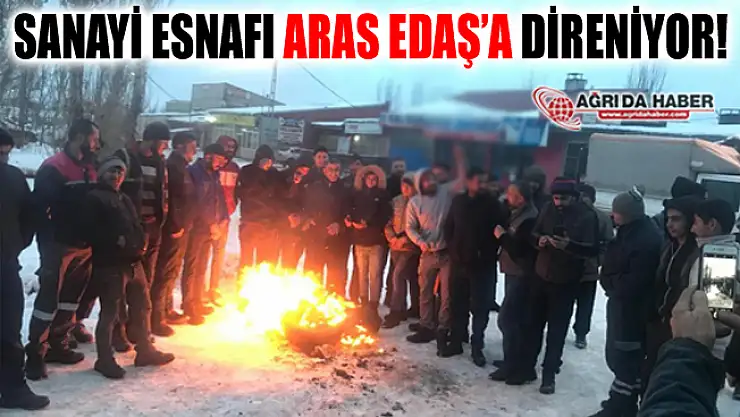 Aras Edaş'a Tepki Büyüyor! Sanayi Esnafı Direniyor!