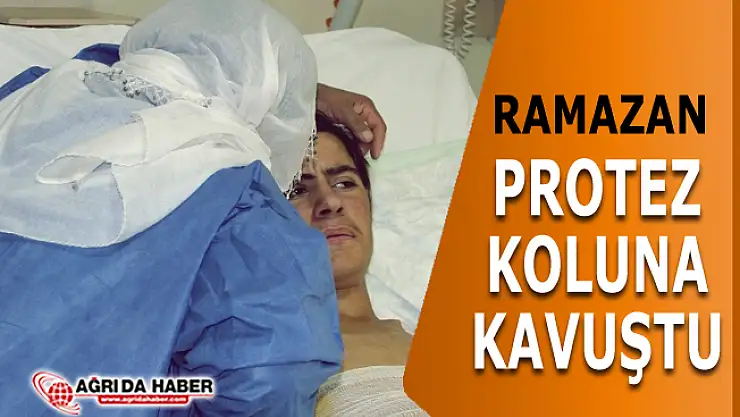 Ramazan Taşdemir Protez Kollarına Kavuştu