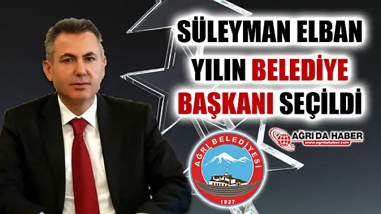 Süleyman Elban Yılın Kayyum Belediye Başkanı Seçildi