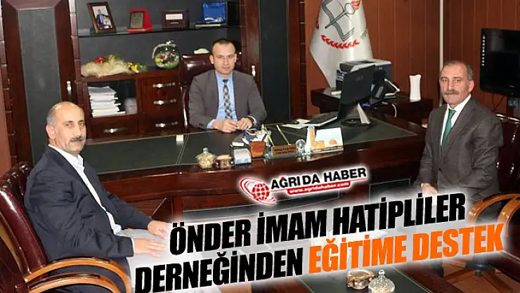 Ağrı Önder İmam Hatipliler Derneği'nden Eğitime Destek