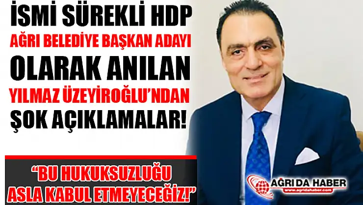 Yılmaz Üzeyiroğlu'ndan Şok Açıklamalar!