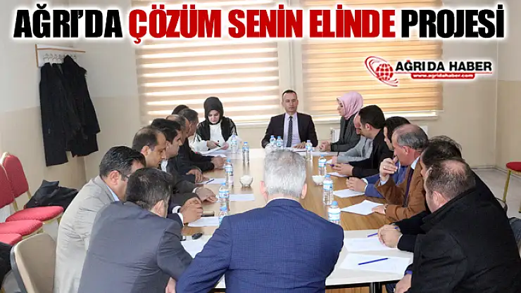 Ağrı'da Çözüm Senin Elinde Projesi