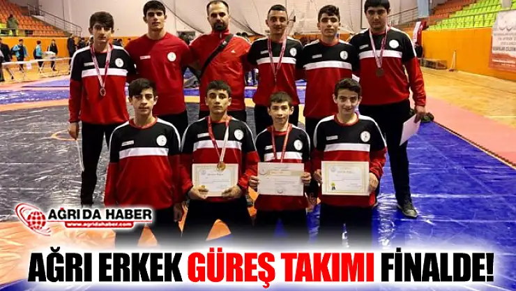 Ağrı Erkek Güreş Takımı Finale Yükseldi