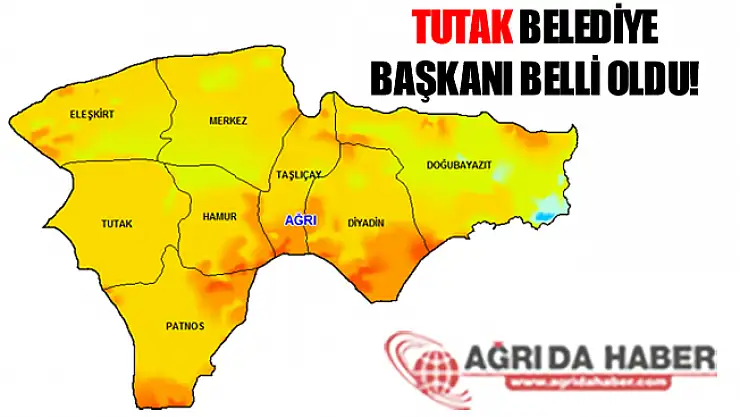 Ağrı Tutak Belediye Başkanı Belli Oldu!