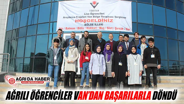 Ağrılı Öğrenciler Van'dan Başarılarla Döndü