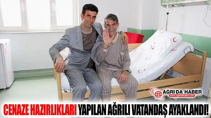 Cenaze Hazırlıkları Yapılan Ağrılı Vatandaş Ayaklandı!