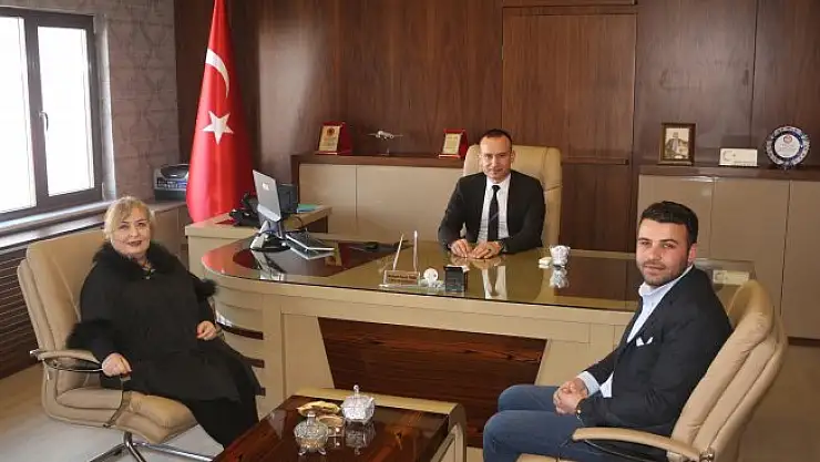 İbrahim Çeçen Vakfı Müdüründen Mehmet Faruk Tekin'e Ziyaret