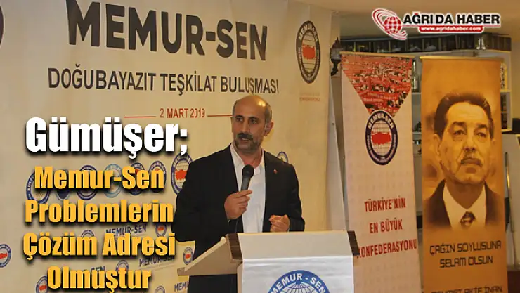 Memur-Sen Doğubayazıt Teşkilat buluşması