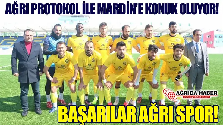Ağrı 1970 Spor Protokol İle Mardin Deplasmanına Gidiyor