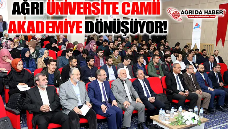 AİÇÜ Üniversite Camisi Cami Akademiye Dönüşüyor
