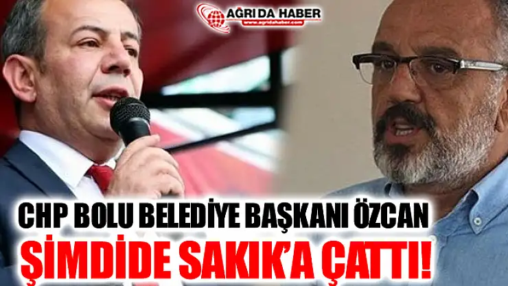 CHP Bolu Belediye Başkanı Tanju Özcan, HDP'li Sırrı Sakık'a Çattı