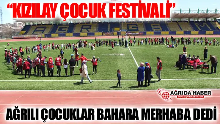 Türk Kızılayı Ağrı Şubesi 'Kızılay Çocuk Festivali' Düzenledi
