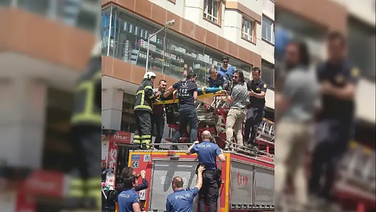İntihar girişimini Polis Memuru Son Anda Engelledi