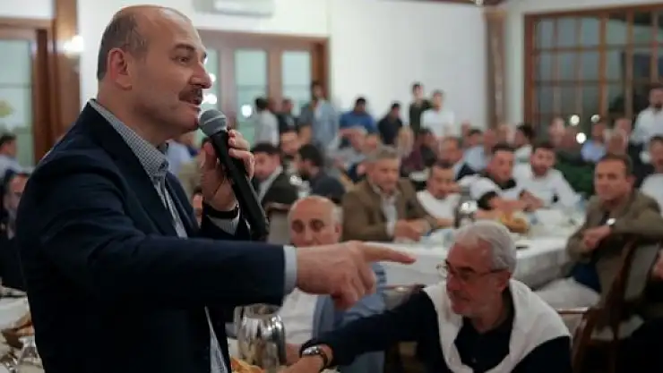 Soylu 'Amerikayı Tehdit Ediyoruz'