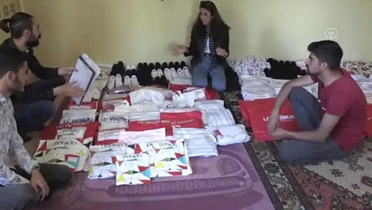 Ağrı'da Milyon Gülücük Projesi ile 300 köy okulu öğrencisine çifte bayram