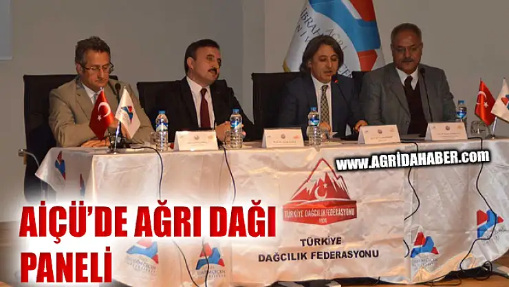 11 Aralık Uluslararası Dağ Gününde Ağrı Dağı Paneli