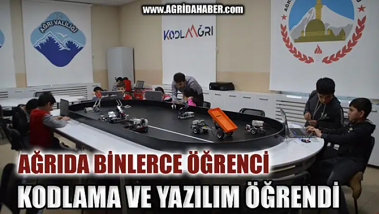 Ağrı'da Binlerce Öğrenci Kodlama ve Yazılım Öğrendi