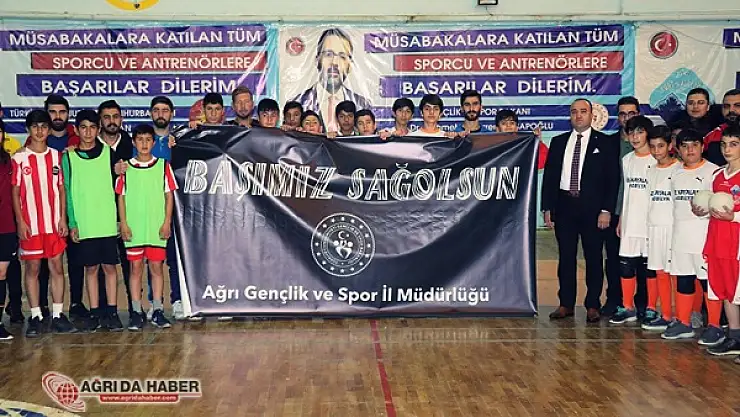 Ağrı'lı Sporcular Ordu'lu Hentbolcuları Unutmadı