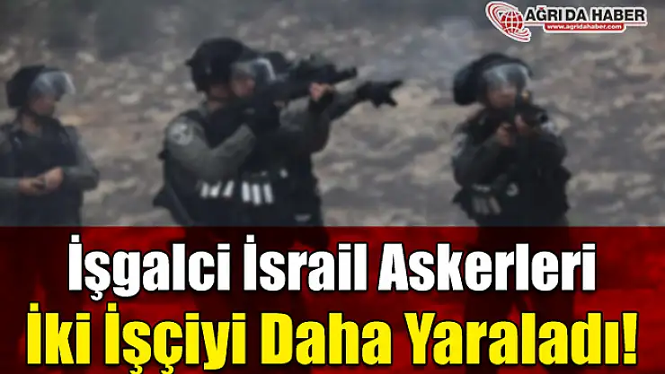 İşgalci İsrail Askerleri İki Filistinli askeri Daha Yaraladı!