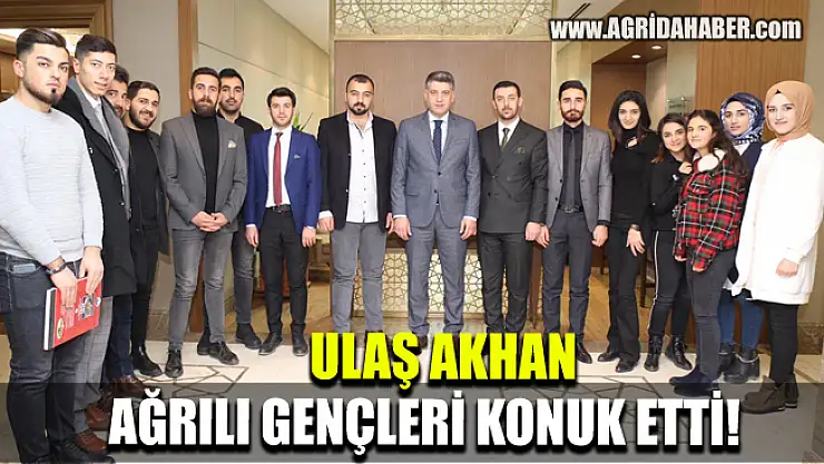 Bursa Büyükşehir Belediyesi Genel Sekreteri Akhan Ağrılı Gençleri Ağırladı