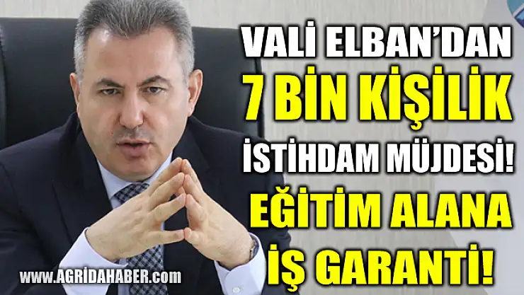 Ağrı'da 7 bin kişiye istihdam sağlayacak Ayakkabıcılar Sitesi kurulacak