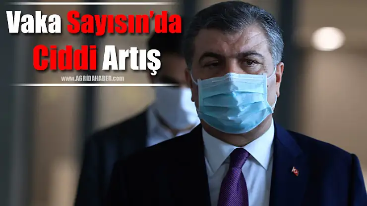 Koronavirüs vaka Sayısında Ciddi Artış