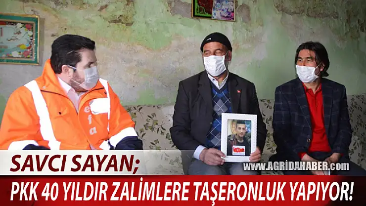 Savcı Sayan PKK 40 Yıldır Zalimlere Taşeronluk Yapıyor!