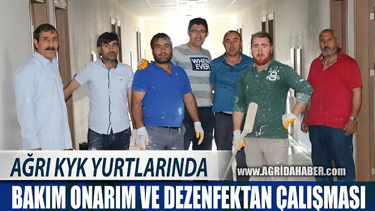 Ağrı KYK Yurtları Öğrencileri İçin Hazırlanıyor