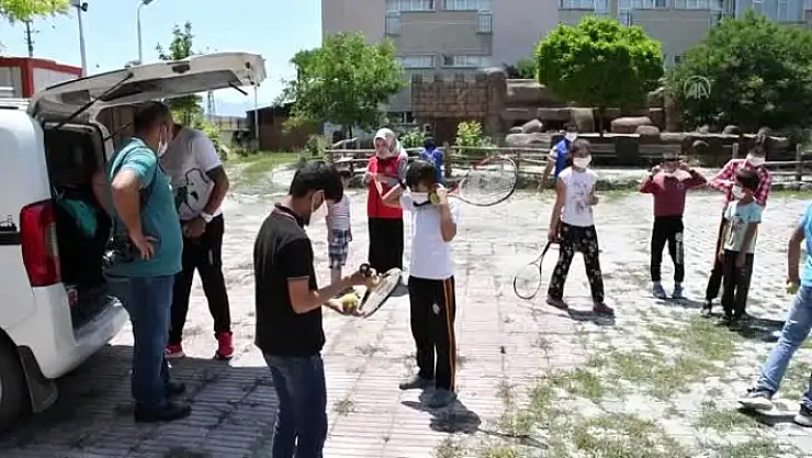 Köy çocukları için 'Gezici Spor Timi' projesi