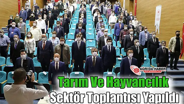 Tarım Ve Hayvancılık Sektör Toplantısı Yapıldı