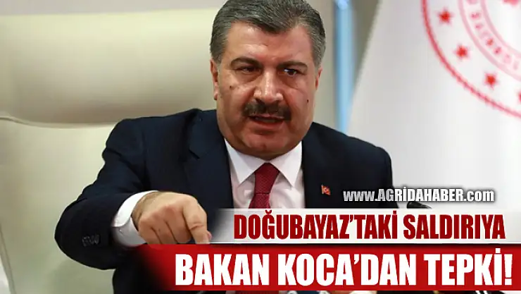 Bakan Dr. Fahrettin Koca'dan Ağrı'da saldırıya uğrayan sağlık çalışanına destek