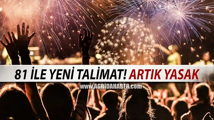 İçişleri Bakanlığı'ndan 81 ile yeni genelge! Düğünlerde Yasaklandı