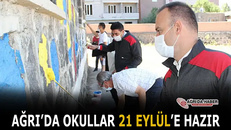 Ağrı'da okullar 21 Eylül'de Eğitime hazır